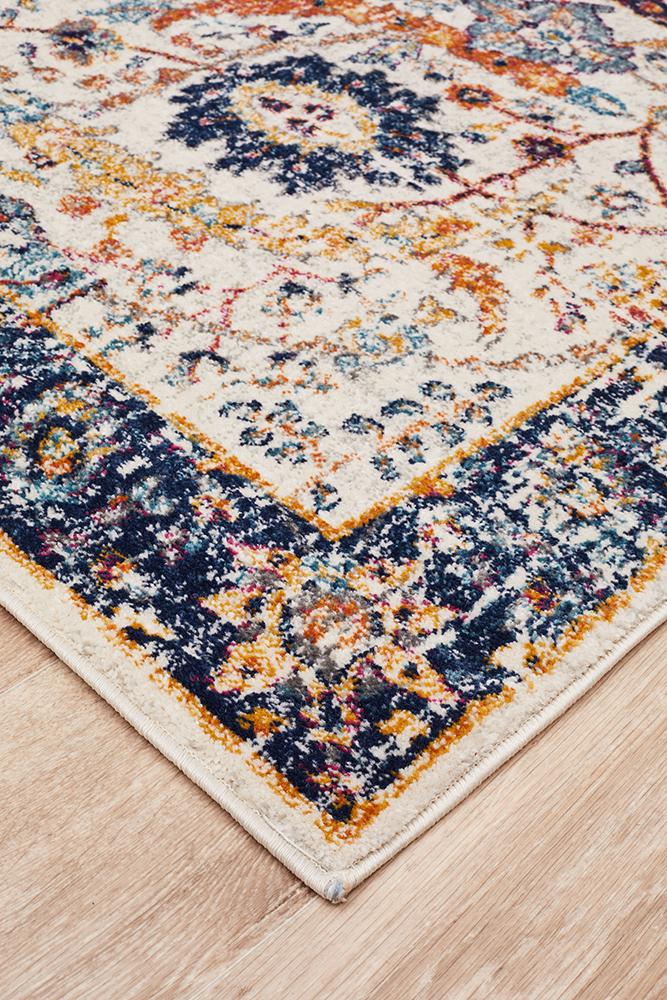 Peacock Ivory Transitional Rug – Lost Design Society